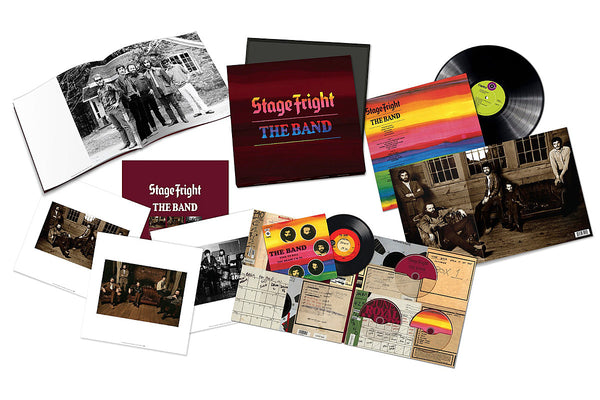THE BAND - Stage Fright 50th Anniversary  Deluxe Edition LP 7"2CD Blu ray Box Set,