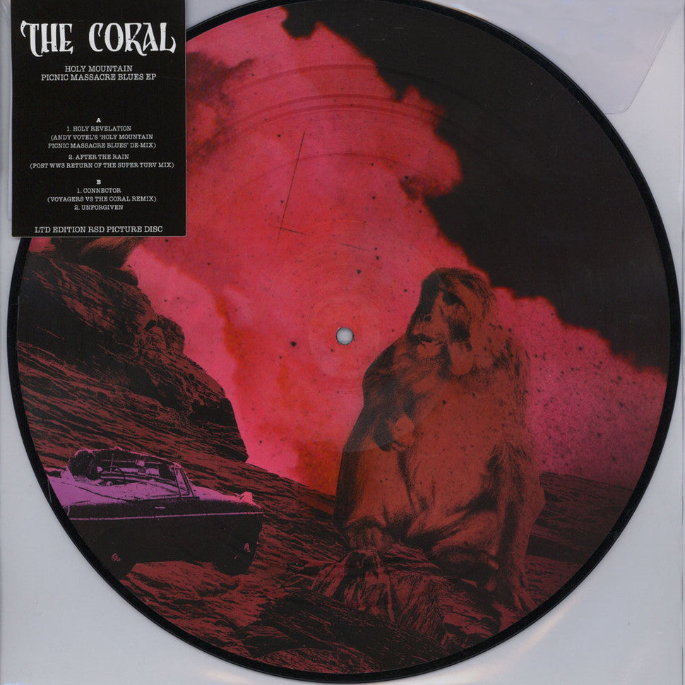 The Coral ‎– Holy Mountain Picnic Massacre Blues EP  RSD Picture Disc