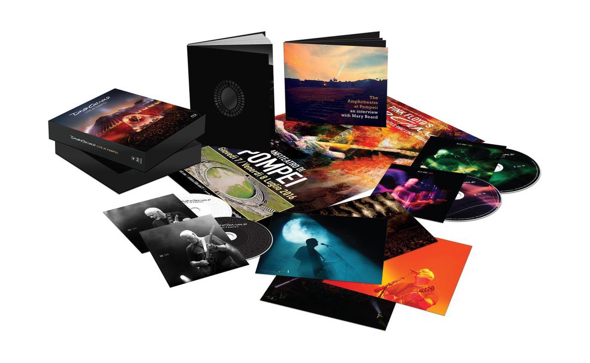 DAVID GILMOUR - Live At Pompeii  2CD /2Blu-Ray Deluxe SET