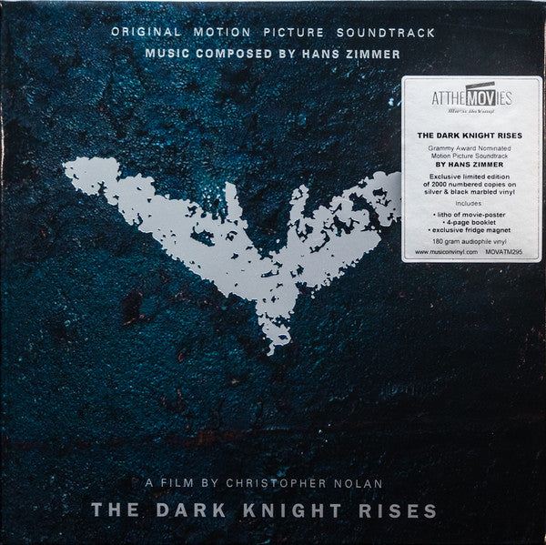 Hans Zimmer ‎– The Dark Knight Rises  OST Numbered  Coloured Vinyl
