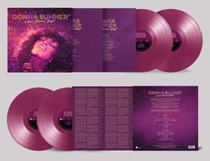 DONNA SUMMER - A Hot Summer Night 2LP Coloured Vinyl