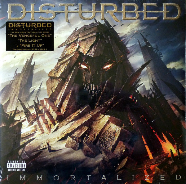 Disturbed ‎– Immortalized 2LP