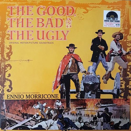ENNIO MORRICONE - Good, the Bad and the Ugly Black Friday Coloured Vinyl