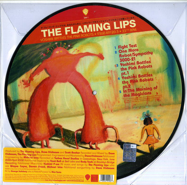 FLAMING LIPS -  Yoshimi Battles The Pink Robots Picture Disc Limited Edition