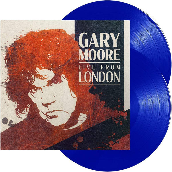 Gary Moore ‎– Live From London 2LP  BLUE Vinyl