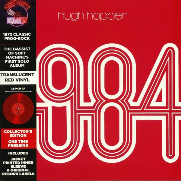 HUGH HOPPER - 1984 RSD Red Coloured Vinyl