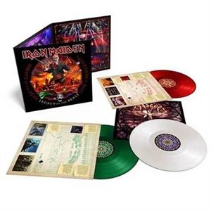 IRON MAIDEN - Night of the Dead - Legacy of the Beast, Live In Mexico City Limited color version