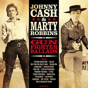 JOHNNY CASH & MARTY ROBBINS - Gunfighter Ballads Vinyl