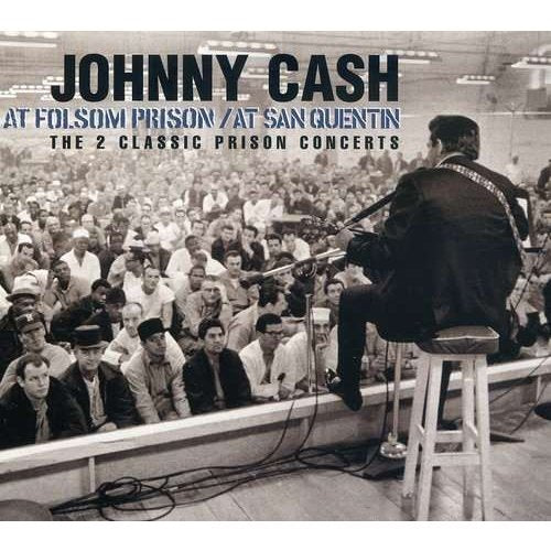 JOHNNY CASH - At San Quentin & At Folsom Prison 2CD