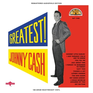JOHNNY CASH -Greatest!   Coloured Vinyl