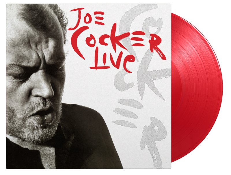 JOE COCKER - Live 2LP Numbered Coloured Vinyl