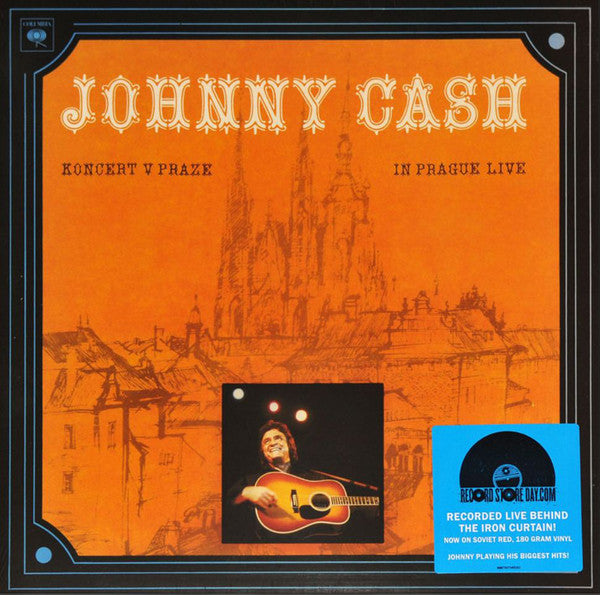 JOHNNY CASH - Koncert V Praze (In Prague Live) RSD RED Vinyl
