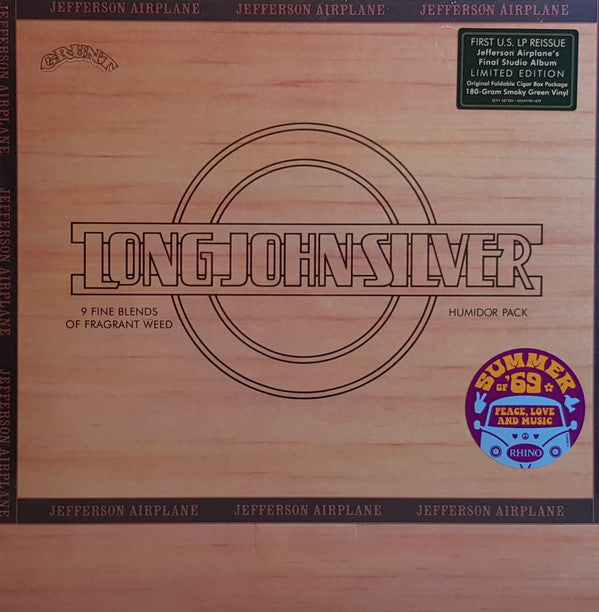 JEFFERSON AIRPLAINE -  Long John Silver Coloured vinyl