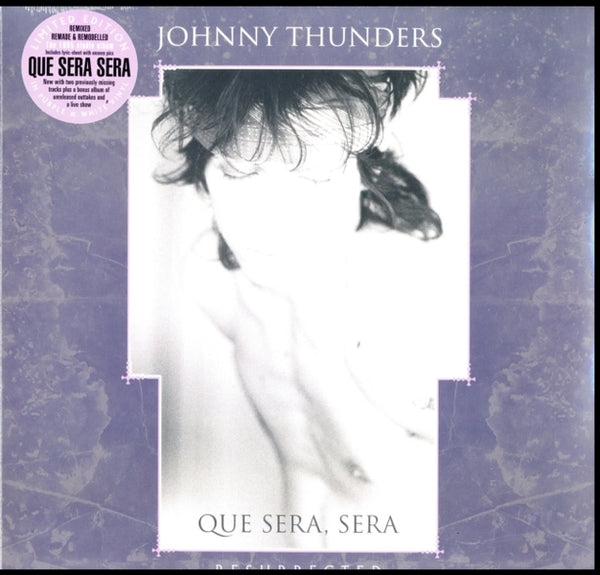 Johnny Thunders ‎– Que Sera, Sera (Resurrected) Limited Edition Purple & White Vinyl