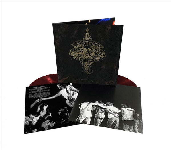 Keith Richards And The X-Pensive Winos ‎– Live  Hollywood Palladium 12-15-88 Red Vinyl