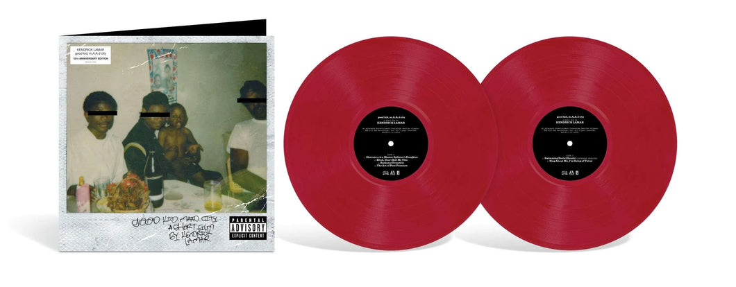 KENDRICK LAMAR - GOOD KID, M.A.A.D CITY  2LP, OPAQUE APPLE VINYL