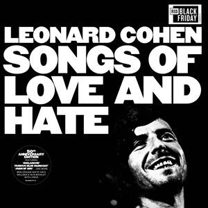 LEONARD COHEN - SONGS OF LOVE AND HATE  50th Anniversary RSD Opaque White Vinyl