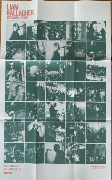 LIAM GALLAGHER -  Mtv Unplugged RSD  Coloured Vinyl + Poster