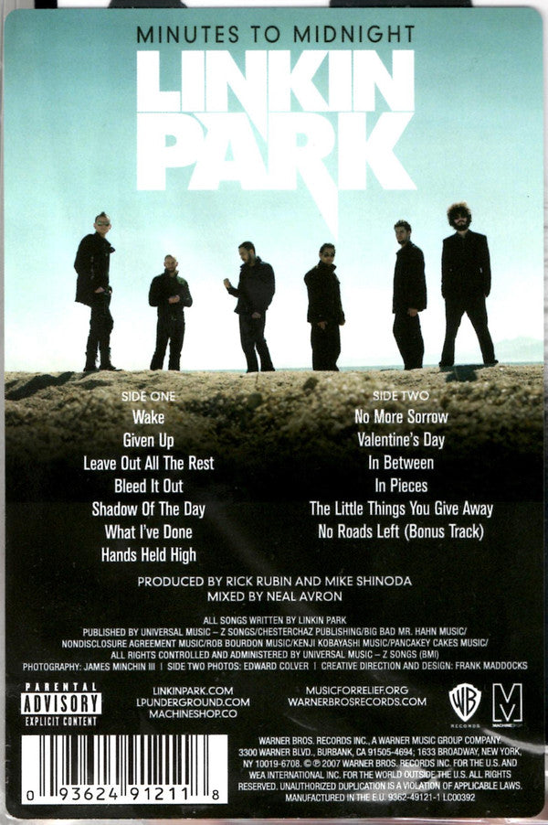 Linkin Park ‎– Minutes To Midnight Picture Disc Lim. Edition