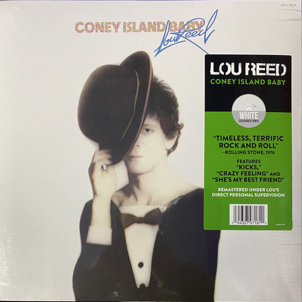 LOU REED - Coney Island Baby White Vinyl