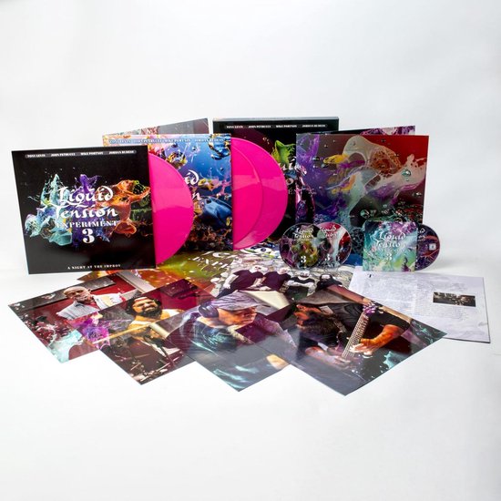 LIQUID TENSION EXPERIMENT - Lte3      Deluxe  3lp+2cd+Blry