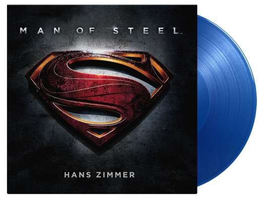 OST - MAN OF STEEL 2LP Coloured VINYL
