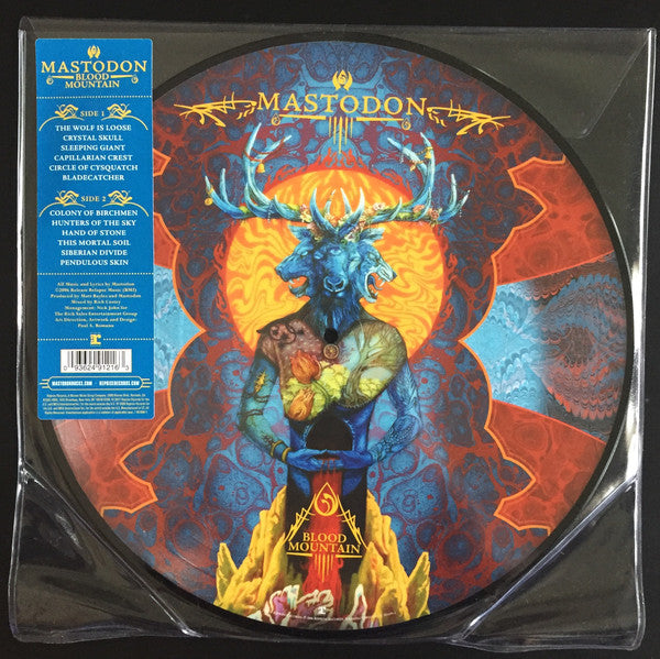 MASTODON Blood Mountain  Picture Disc