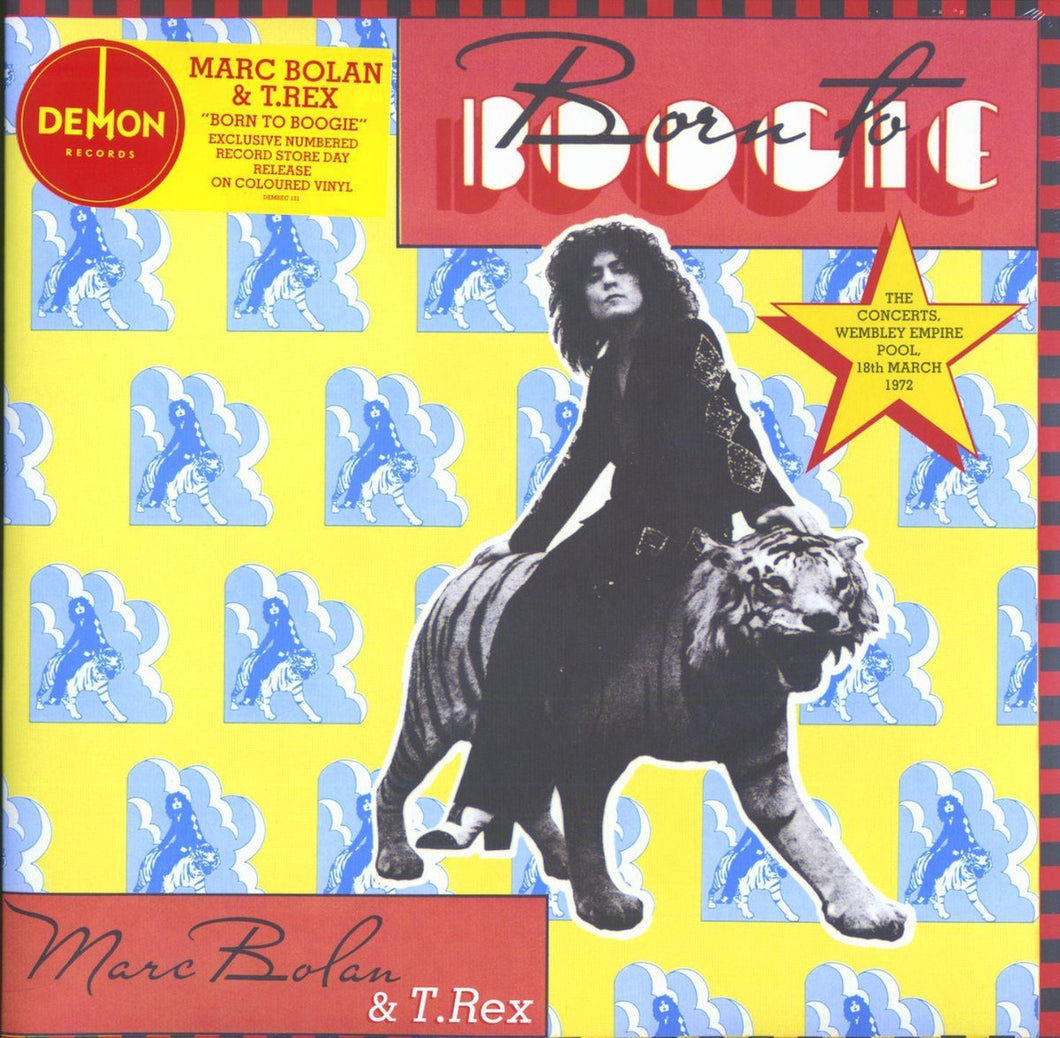 Marc Bolan & T. Rex ‎– Born To Boogie - Wembley Empire Pool, 03-18-72 2LP RSD Coloured Vinyl