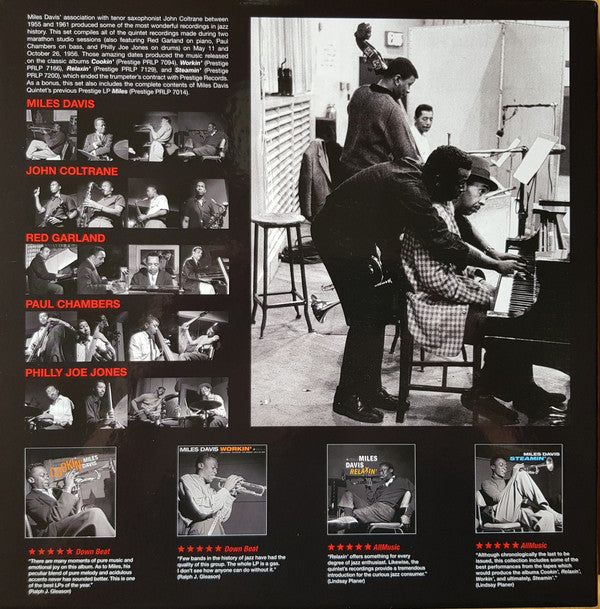 Miles Davis - The complete Cookin' Sessions 4 LP