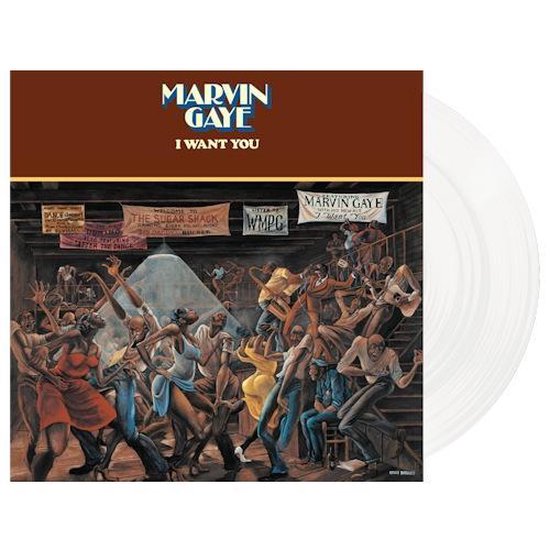 Marvin Gaye ‎– I Want You White Vinyl
