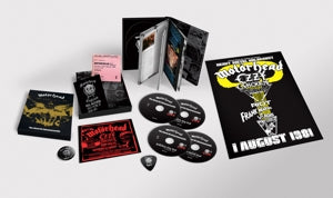 MOTORHEAD NO SLEEP 'TIL HAMMERSMITH - 40TH ANNIVERSARY  4CD BOX