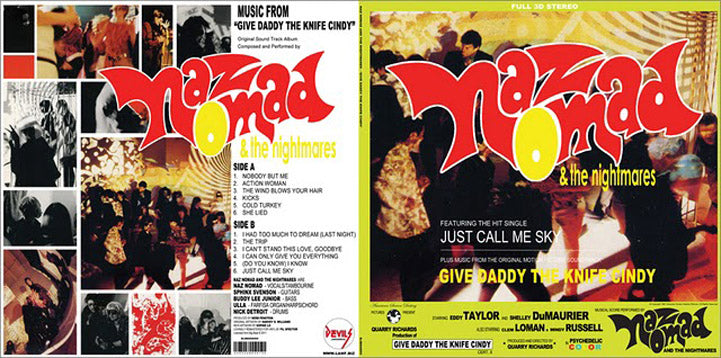 Naz Nomad And The Nightmares ‎– Give Daddy The Knife Cindy OST Vinyl