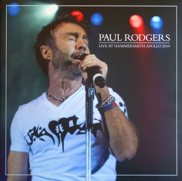 PAUL RODGERS - Live At Hammersmith Apollo 2009 2LP White Vinyl