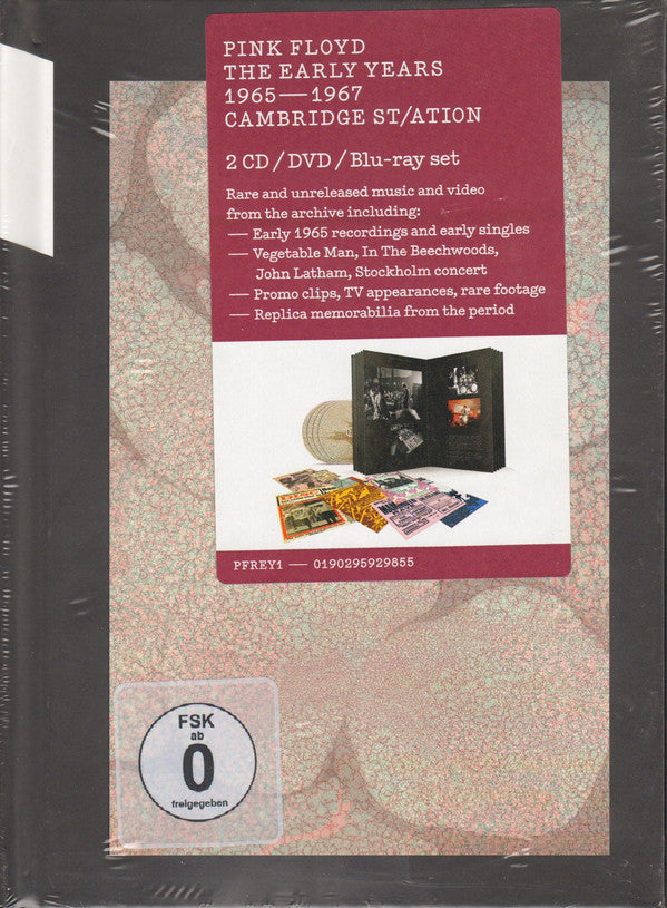 PINK FLOYD - The Early Years 1965-1967 Cambridge St/ation 2CD / DVD / Blu-Ray