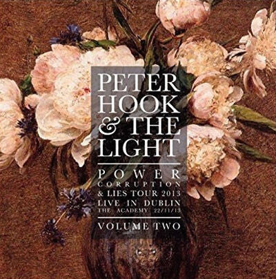 Peter Hook & The Light  ‎– Power, Corruption & Lies Tour 2013 Live In Dublin  22/11/13 RSD Volume 2 RED Vinyl