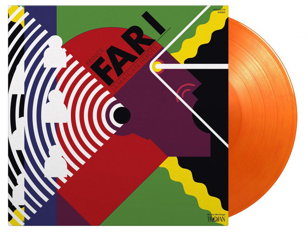 PRINCE FAR I - Jamaican Heroes    Coloured Vinyl