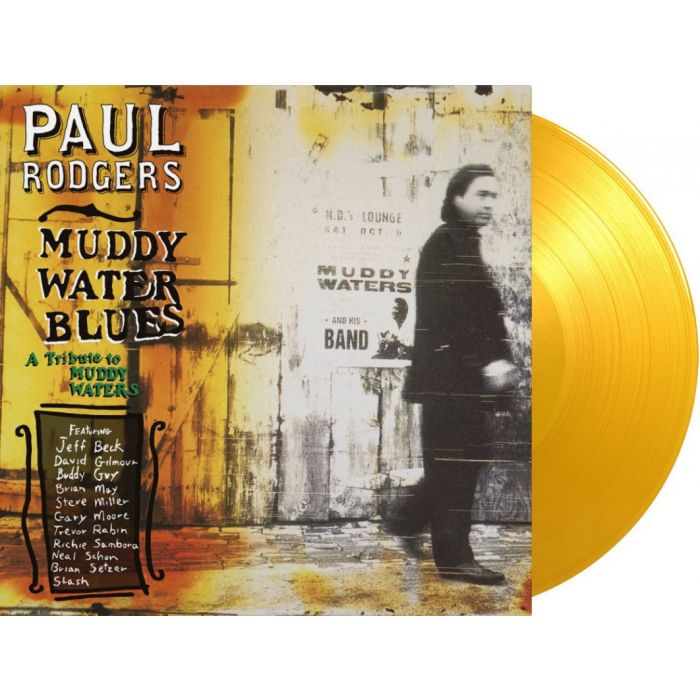 PAUL RODGERS - Muddy Water Blues 2 LP Translucent Yellow Vinyl