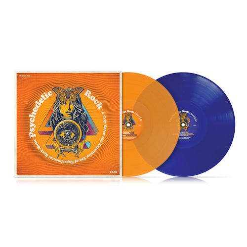 Psychedelic Rock -  Limited Transpararent Orange & Blue Vinyl