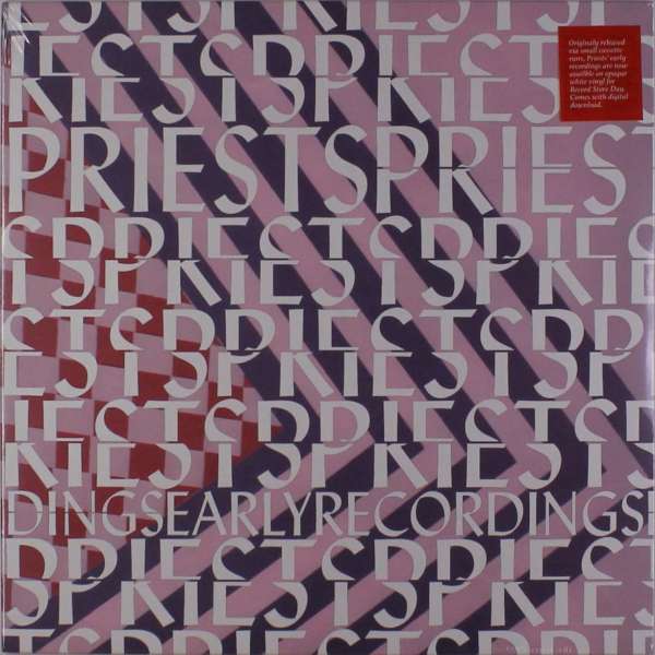 Priests   ‎– Early Recordings Coloured Vinyl