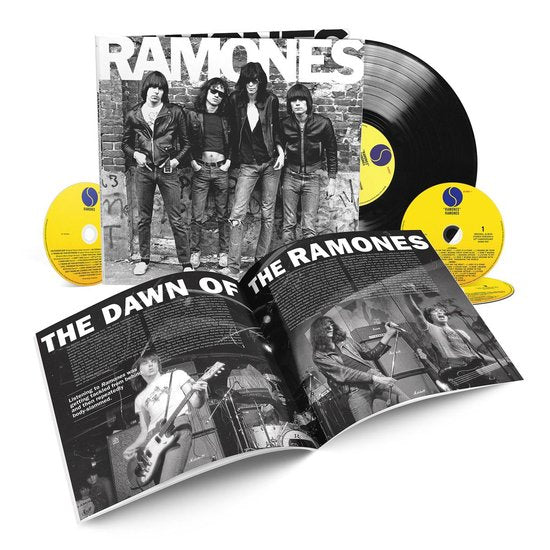 RAMONES - Ramones   Numbered 3CD + LP Book 40th Anniversary Edition