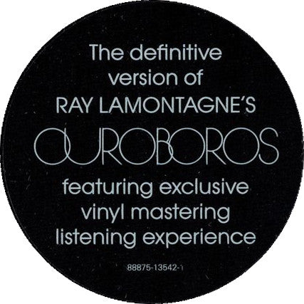 RAY LAMONTAGNE - Ouroboros  Vinyl
