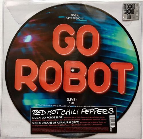 Red Hot Chili Peppers - Go Robot (Live) RSD'17 Picture Disc 12"