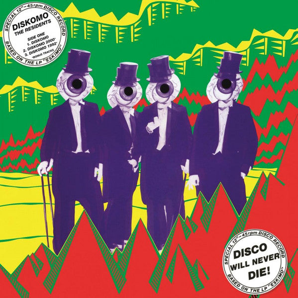 Residents - Diskomo - Limited Tour Edition, Blue Vinyl
