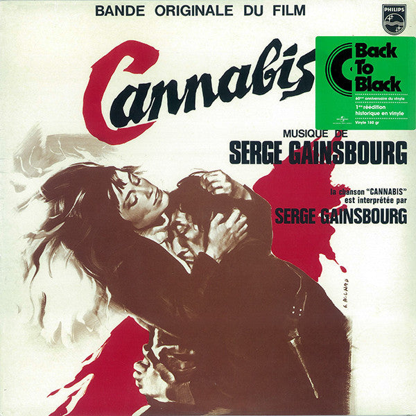 SERGE GAINSBOURG - Bande Originale Du Film Cannabis  OST Vinyl