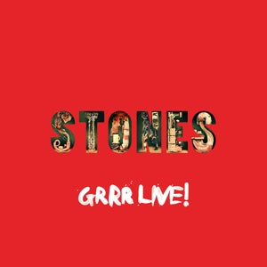 ROLLING STONES - GRRR LIVE!  3LP, WHITE VINYL