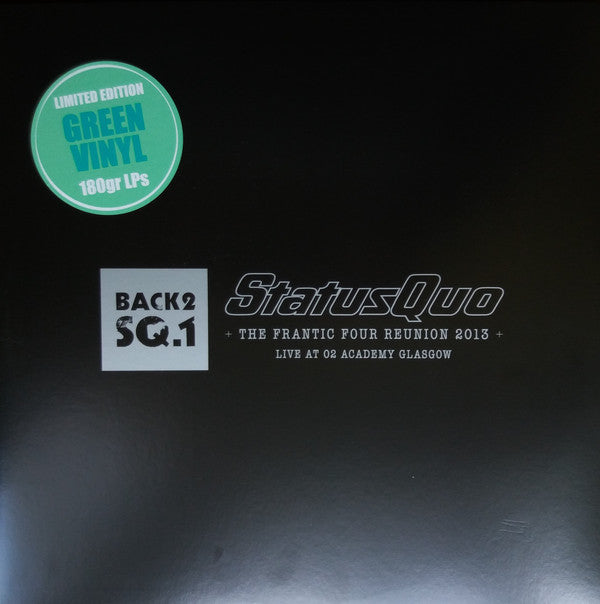 Status Quo ‎– The Frantic Four Reunion 2013 - Live At O2 Academy Glasgow 2LP Coloured Vinyl