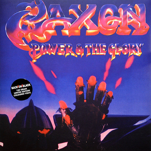 SAXON - Power & the Glory Coloured Vinyl