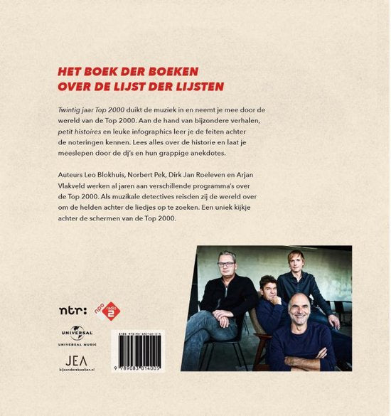 Twintig jaar Top 2000 Boek met 10"