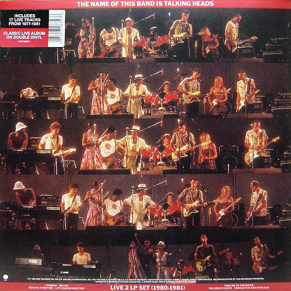Talking Heads – The Name Of This Band Is Talking Heads 2LP
