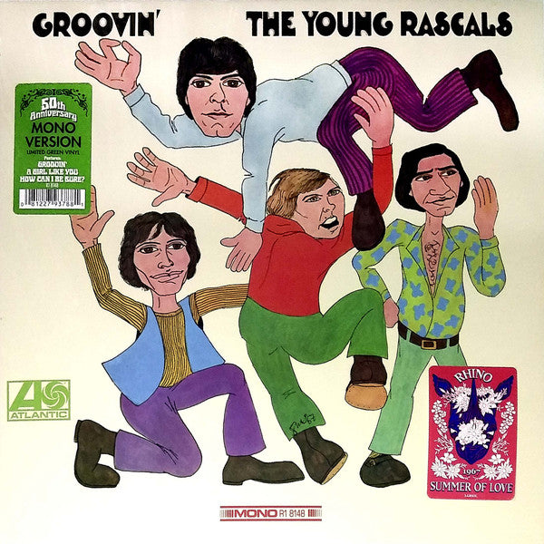 THE YOUNG RASCALS  ‎– Groovin' Coloured Vinyl